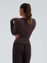 Seamless Basic Cotton Cardy | Baumwolle Cardigan Java