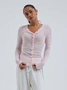 Cotton Cardy | Baumwolle - Pale Rose