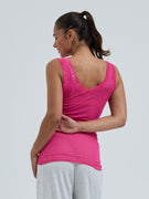 Cotton Lacey | Baumwolle - Berry Pink