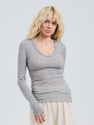 Cotton Romance | Baumwolle - Grey Melange