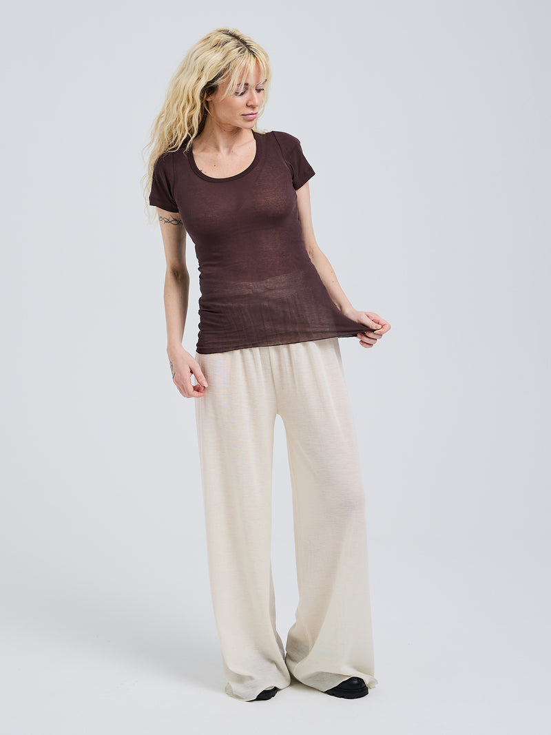 Seamless Basic Cotton Roseanna | Baumwolle S/S T-Shirt Java