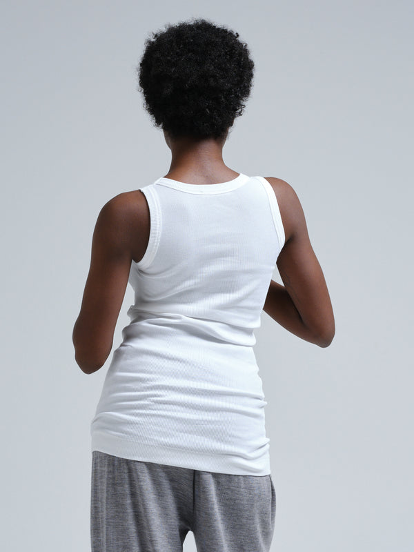 Seamless Basic Crush | Bio-Baumwolle Tank Top White