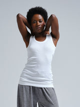 Seamless Basic Crush | Bio-Baumwolle Tank Top White