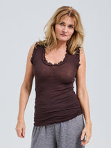 Seamless Basic Flounce | Baumwolle Tank Top Java