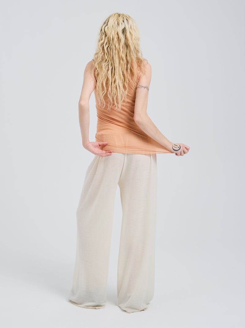 Seamless Basic Flounce | Baumwolle Tank Top Toast