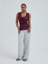 Seamless Basic Flounce | Baumwolle Tank Top Vineyard