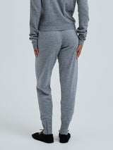 Seamless Basic Knitted leggings | Wolle Kaschmir T-shirt Ash Melange