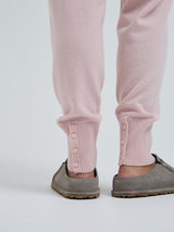 Seamless Basic Knitted leggings | Wolle Kaschmir T-shirt Powder Pink