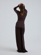 Seamless Basic Nouveau | Baumwolle Roll Neck Java