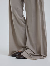 Seamless Basic Woolen Barbera | Merinowolle Pants Beige