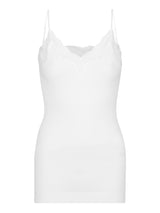 Seamless Basic Fab | Bio-Baumwolle Strap Top White