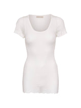 Seamless Basic Roseanna | Baumwolle S/S T-Shirt Off-White